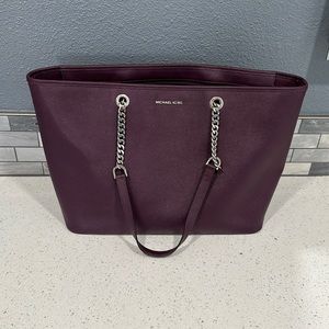 Michael Kors leather tote